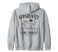 Drôle apparemment, J'aime Les Chevaux Sweat à Capuche