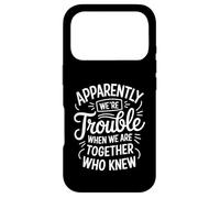 Drôle apparemment Que Nous Avons du Mal à dire aux Femmes et aux Hommes Coque pour iPhone 17 Pro