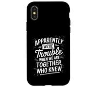 Drôle apparemment Que Nous Avons du Mal à dire aux Femmes et aux Hommes Coque pour iPhone X/XS