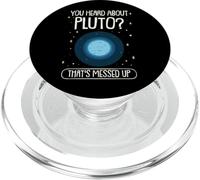Drôle Astronomie Blague Pluton Planète Science Nerd Humour Galaxie PopSockets PopGrip pour MagSafe