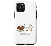 Drôle Automne Automne Turquie Chasing Scared Got to Silly Coque pour iPhone 11 Pro