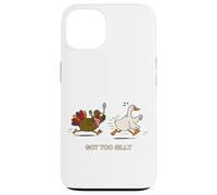 Drôle Automne Automne Turquie Chasing Scared Got to Silly Coque pour iPhone 13