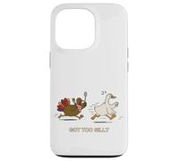 Drôle Automne Automne Turquie Chasing Scared Got to Silly Coque pour iPhone 13 Pro