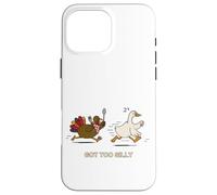 Drôle Automne Automne Turquie Chasing Scared Got to Silly Coque pour iPhone 16 Pro Max