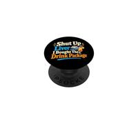 Drôle Bateau de croisière Vacances Humour Cocktail Boisson Paquet PopSockets PopGrip Adhésif