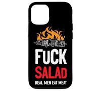Drôle BBQ Viande Steak Grill Humour Homme Shirt Coque pour iPhone 12/12 Pro