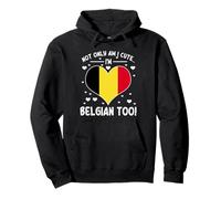 Drôle belge femmes hommes disant mignon identité belge citation Sweat à Capuche