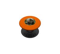 Drôle Bigfoot Gorilla Sasquatch Boire du café glacé PopSockets PopGrip Adhésif