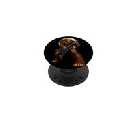 Drôle Bigfoot Guitare électrique Musique Art Guitariste PopSockets PopGrip Adhésif