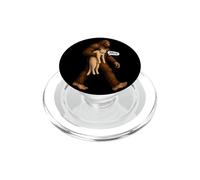 Drôle Bigfoot Orange Cat Art Meme Illustration PopSockets PopGrip pour MagSafe
