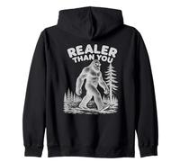 Drôle Bigfoot Realer Than You Pun Kids Sasquatch Myth Art Sweat à Capuche