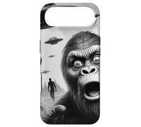 Drôle Bigfoot Selfie avec Alien OVNI Coque pour iPhone Air