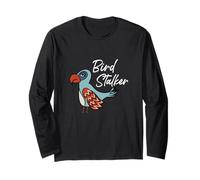 Drôle Birder Pun - BirdWatcher Birding Manche Longue