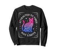 Drôle Bisexuel Bi Pride Attiré par Les Vibrations Sweatshirt