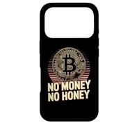 Drôle Bitcoin Memes No Money No Honey for People Funny Coque pour iPhone 17 Pro