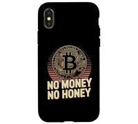 Drôle Bitcoin Memes No Money No Honey for People Funny Coque pour iPhone X/XS