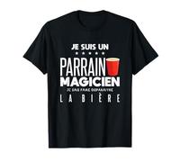 Drôle Boire À Cadeau Pour Un Parrain Amateur De Bière T-Shirt