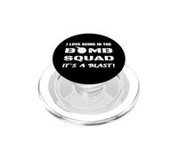 Drôle Bomb Squad Blague Explosifs Élimination Technicien Humour PopSockets PopGrip pour MagSafe