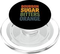 Drôle Bourbon Sugar Bitters Orange Dire PopSockets PopGrip pour MagSafe