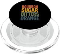 Drôle Bourbon Sugar Bitters Orange Dire PopSockets PopGrip pour MagSafe