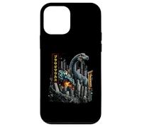 Drôle Brachiosaure Dinosaure Kaiju Monstre Japonais Coque pour iPhone 12 mini