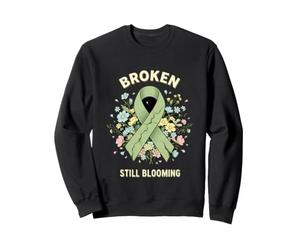Drôle Broken Still Blooming Saying Sarcastique Sweatshirt
