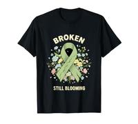 Drôle Broken Still Blooming Saying Sarcastique T-Shirt