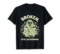 Drôle Broken Still Blooming Saying Sarcastique T-Shirt
