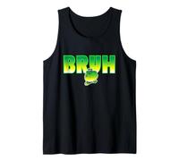Drôle Bruh Frog Humour Blague Sarcastique Mignon Argot Fun Burp Débardeur