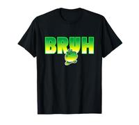 Drôle Bruh Frog Humour Blague Sarcastique Mignon Argot Fun Burp T-Shirt