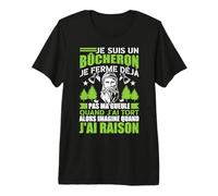 Drôle Bucheron Bucheronnage Bûcheron T-Shirt Haut de Gamme