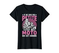 Drôle Cadeau Pour Motard Je Ne Suis Pas Petite C'est Ma Moto T-Shirt