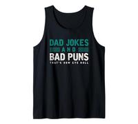 Drôle Cadeau pour Papa Dad Jokes Débardeur