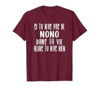 Drôle Cadeau pour Prénom Nono Humour Nono T-Shirt, Homme, Marron, S