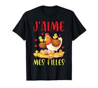 Drôle Cadeau Pour Un Fermier Agriculteur Animal Oiseau Poule T-Shirt