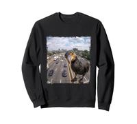 Drôle Caméra De Circulation Autoroute Cormoran Sweatshirt