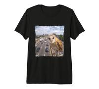 Drôle Caméra De Circulation Autoroute Effraie des Clochers T-Shirt Haut de Gamme
