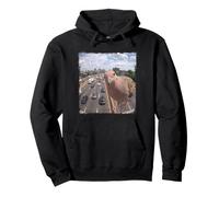 Drôle Caméra De Circulation Autoroute Tourterelle Triste Sweat à Capuche