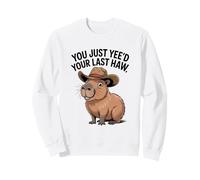 Drôle Capybara Cowboy You Just Yeed Sweatshirt