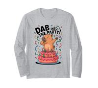 Drôle Capybara Dab Into The Party Manche Longue