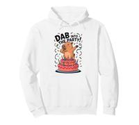 Drôle Capybara Dab Into The Party Sweat à Capuche