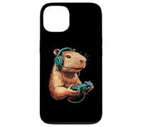 Drôle Capybara Jouant à des Jeux vidéo Coque pour iPhone 13