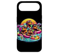 Drôle Capybara Luau Party Chill Capy Fiesta Vacances d'été Coque pour iPhone Air