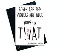 Drôle Carte D'Anniversaire Gros Mots Cartes Amusant Cartes Voeux Malpoli Offensant Humour Adulte Fantaisie Mature Carte D'Anniversaire Blagues Joyeux Anniversaire PC337