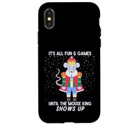 Drôle Casse-Noisette de Noël Roi de Souris Fun & Games Until Coque pour iPhone X/XS
