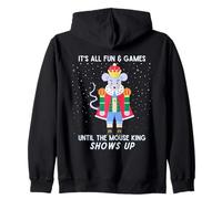 Drôle Casse-Noisette de Noël Roi de Souris Fun & Games Until Sweat à Capuche