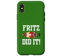Drôle Casse-Noisette Fritz Dit It Clara Danseur de Ballet de Noël Coque pour iPhone X/XS