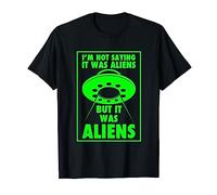Drôle C'était Aliens Alien Cadeau Rétro OVNI T-Shirt
