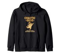 Drôle Chaotique Bon Dire Bonnes Intentions Questionable Sweat à Capuche
