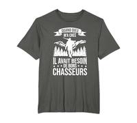 Drôle Chasse Dieu Créé De Bons Chasseurs T-Shirt